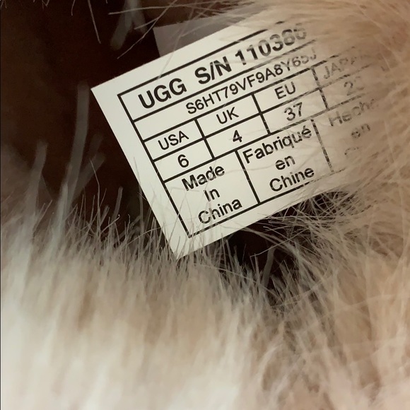 New ugg amary faux fur slipper bootie - Picture 5 of 7